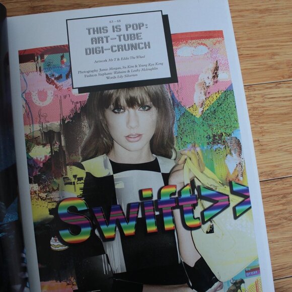 Pop Magazine Taylor Swift Cover S/S 2013 Archival Fashion Magazine - Picture 4 of 5